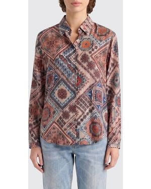 Momoní MomonÌ Printed Silk Shirt - Red