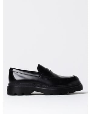Tod's Platform Leather Loafers - Black