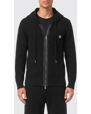 Billionaire Cashmere And Wool Blend Hoodie - Black