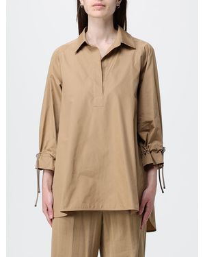 Max Mara Chemise Classique En Popeline - Neutre