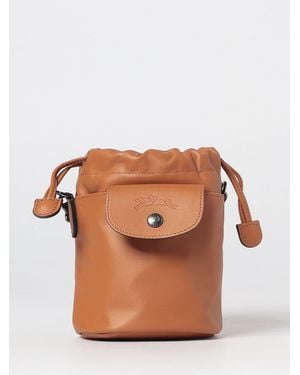 Longchamp Le Pliage Xtra Mini-Beuteltasche Von Aus Rindsleder - Braun