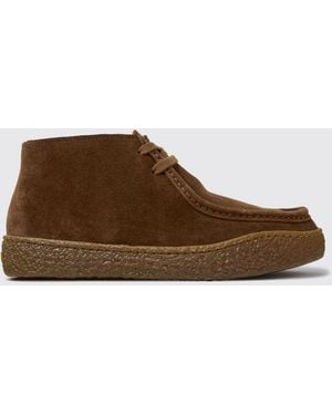 Camper Flache Stiefeletten Damen - Braun