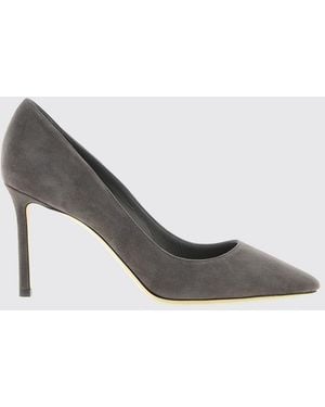 Jimmy Choo Romy Suede Stiletto Heel Pumps - White