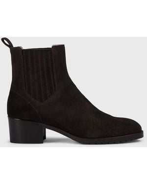 Doucal's Botines De Ante - Negro