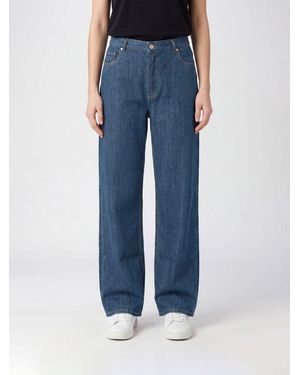 A.P.C. Mid-Rise Wide Leg Jeans - Blue