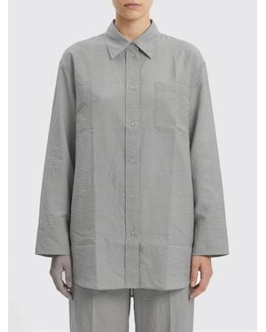 Soeur Classic Organic Cotton Blend Shirt - Grey