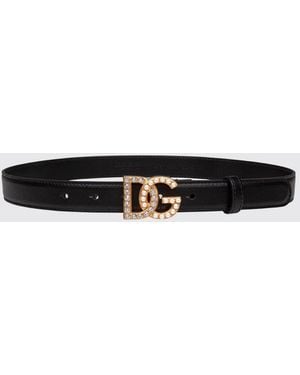 Dolce & Gabbana Dolce &Amp Gabbana Cinturón Mujer - Blanco