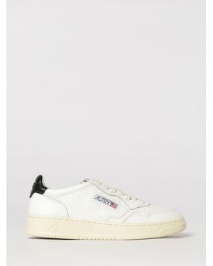 Autry Medalist Low Top Trainers - Natural