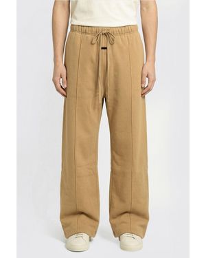 Fear Of God Cotton Blend Jogging Trousers - Natural