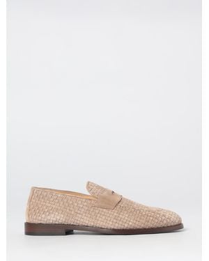 Brunello Cucinelli Braided Suede Loafer - Pink