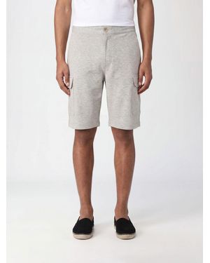 Brunello Cucinelli Cotton And Cashmere Cargo Shorts - Natural