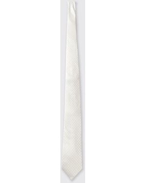 Michael Kors Silk Tie - White
