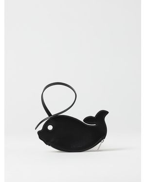 Jil Sander Portamonete Whale - Nero