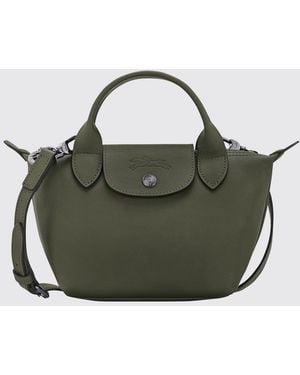 Longchamp Le Pliage Xtra Leather Bag - Green