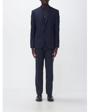 Emporio Armani Einreihiges Kleid - Blau