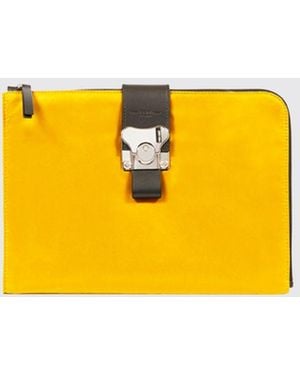 Fpm Milano Butterfly Document And Pc Holder - Yellow