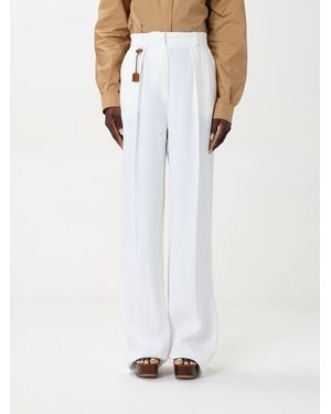 Elisabetta Franchi Pantalone Classico - Bianco