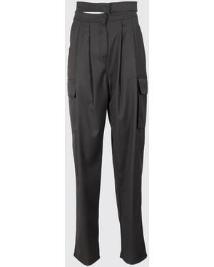 ANDREADAMO Trousers - Grey