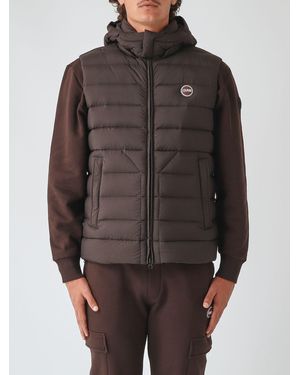 Colmar Quilted Padded Gilet - Brown