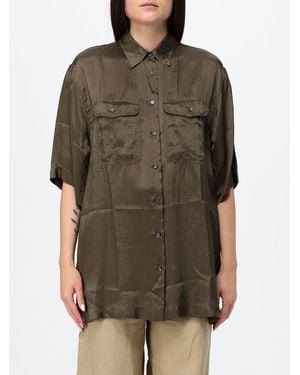 Aspesi Casual Viscose Shirt - Brown