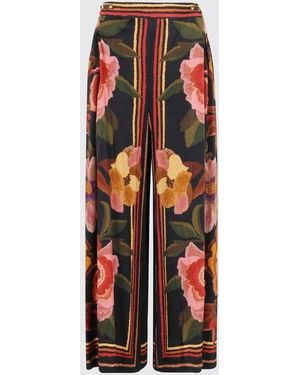 FARM Rio Pantalones Mujer - Rojo