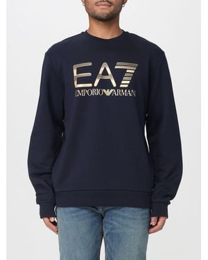 EA7 Sweatshirt Homme - Bleu