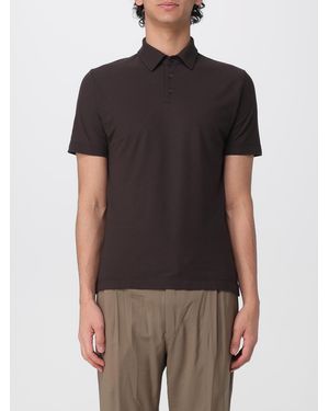 Zanone Polo Shirt - Black