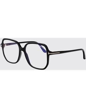 Tom Ford Ft5578-B Acetate Optical Glasses - White