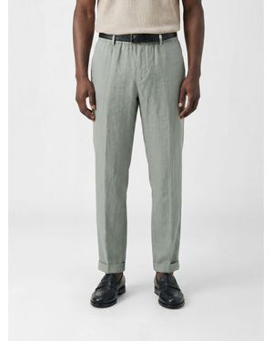 Myths Wool Tailored Trousers - Grey
