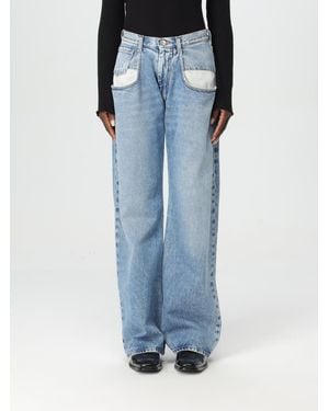 Maison Margiela Mid-Rise Straight Jeans - Blue