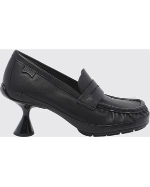 Camper Right Left Pumps Aus Kalbsleder Mit Spulenabsatz - Schwarz
