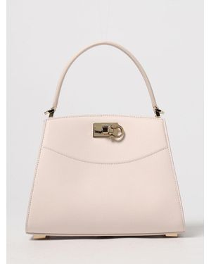 Ferragamo Borsa Studio Box Xs - Neutro