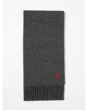 Ami Paris Scarf - Grey
