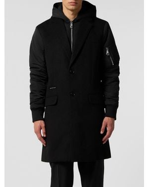 Philipp Plein Manteau Homme - Noir