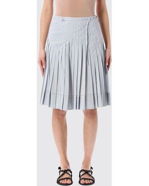 Low Classic Pleated Skirt - Blue