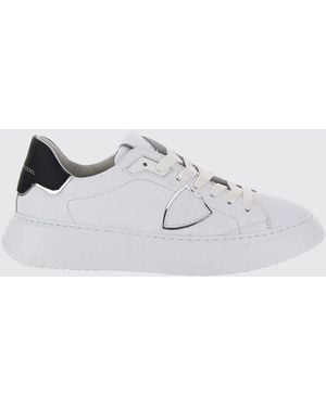 Philippe Model Temple Leather Trainers - White