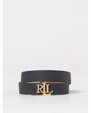 Ralph Lauren Reversible Grained Leather Belt - White