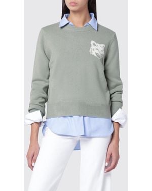Maison Kitsuné Maison KitsunÉ Pullover Damen - Blau