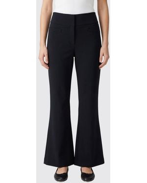 Courreges Courr&Egrave	Ges Flared Crêpe Trousers - Blue