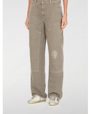 Golden Goose Trousers - Natural