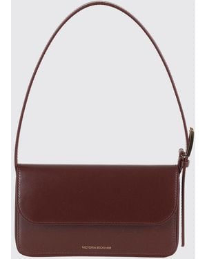 Victoria Beckham Dorian Leather Bag - Purple