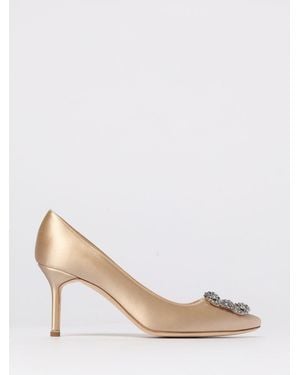 Manolo Blahnik Shoes - Natural