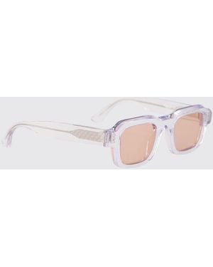 Thierry Lasry Gafas De Sol Rectangulares Flexxxy De En Acetato Con Lentes De Colores - Rosa