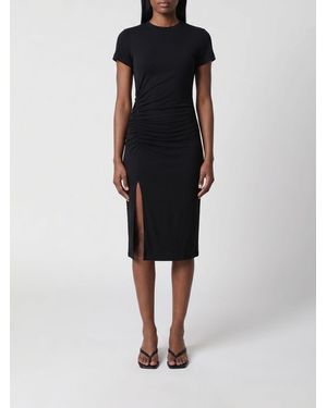 Anine Bing Jersey Midi Dress - Black