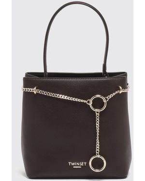 Twinset Shoulder Bag - Black