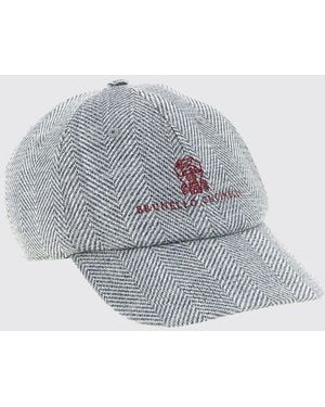 Brunello Cucinelli Hat - Gray