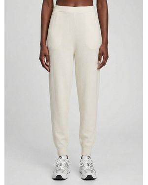 Allude Virgin Wool And Cashmere Trousers - White