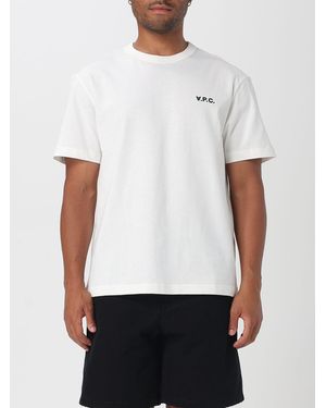 A.P.C. Camiseta Hombre - Blanco