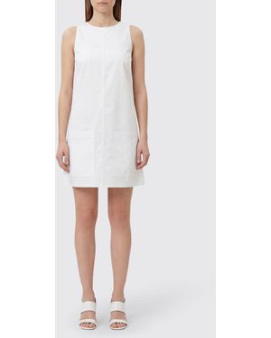 Courreges CourrÈ Ges Cotton Mini Dress - White