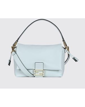 Fendi Mamma Baguette Shoulder Bag - Blue